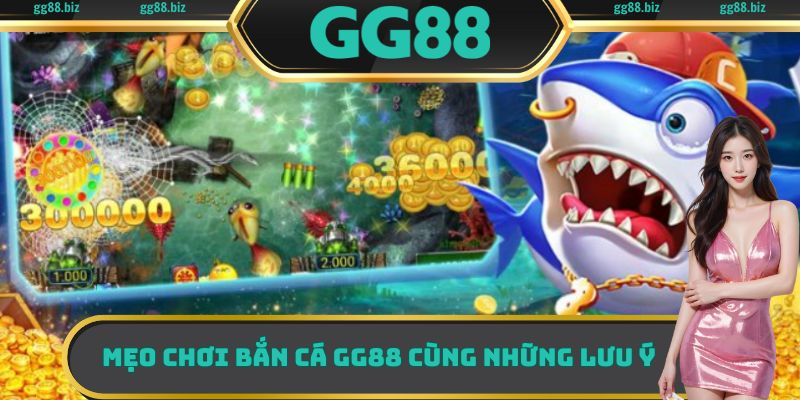 Mẹo chơi bắn cá GG88 cùng những lưu ý