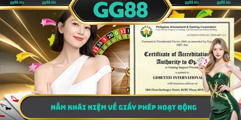 Nắm khái niệm về giấy phép hoạt động